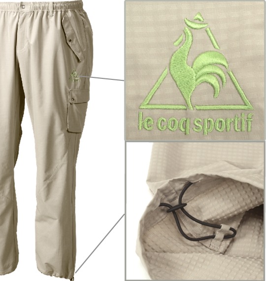 LE COQ SPORTIF ウーブンパンツ ベージュ