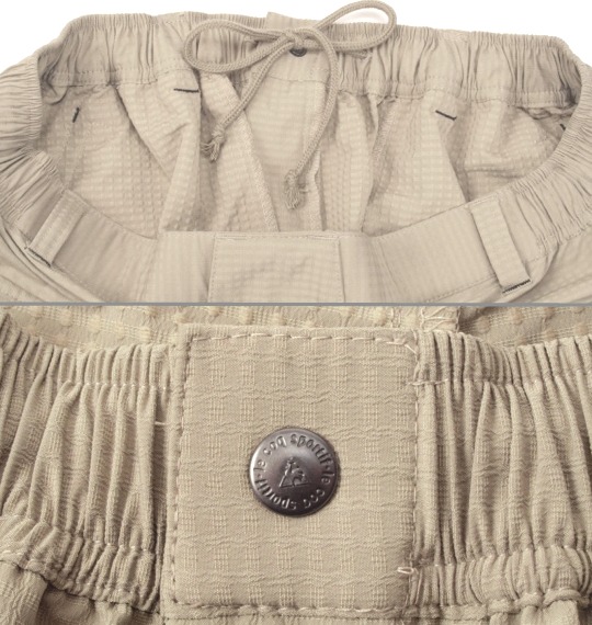 LE COQ SPORTIF ウーブン六分丈パンツ ベージュ