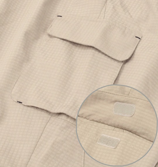 LE COQ SPORTIF ウーブン六分丈パンツ ベージュ