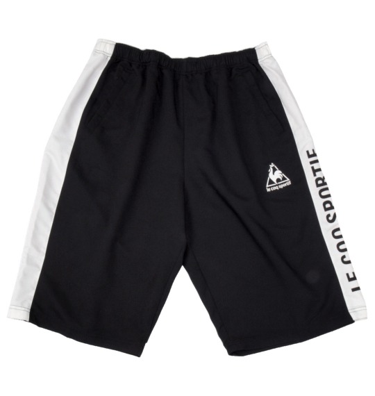 LE COQ SPORTIF ストレッチハーフパンツ ブラック