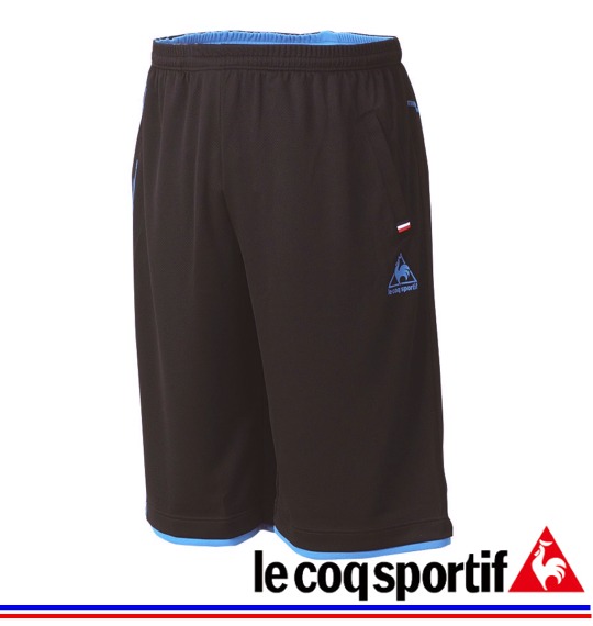 LE COQ SPORTIF ニットハーフパンツ ブラック