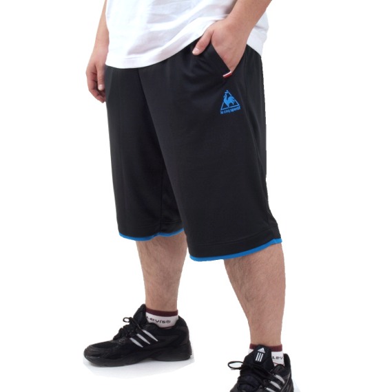 LE COQ SPORTIF ニットハーフパンツ ブラック