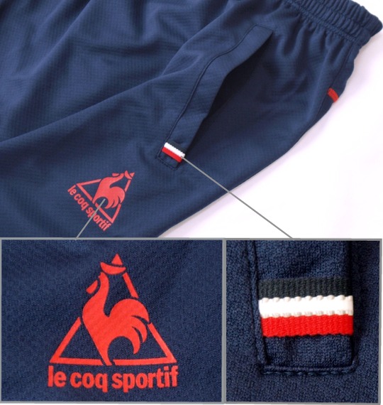 LE COQ SPORTIF ニットハーフパンツ ネイビー