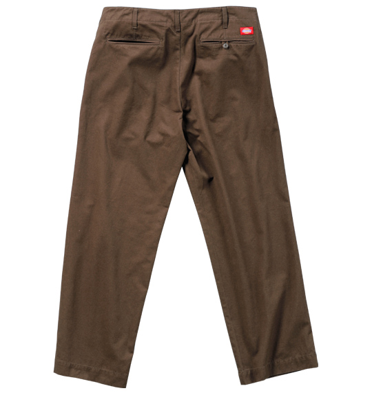 DICKIES チノパンツ ブラウン