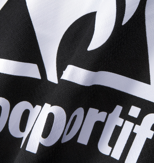 LE COQ SPORTIF クロス七分丈パンツ ブラック