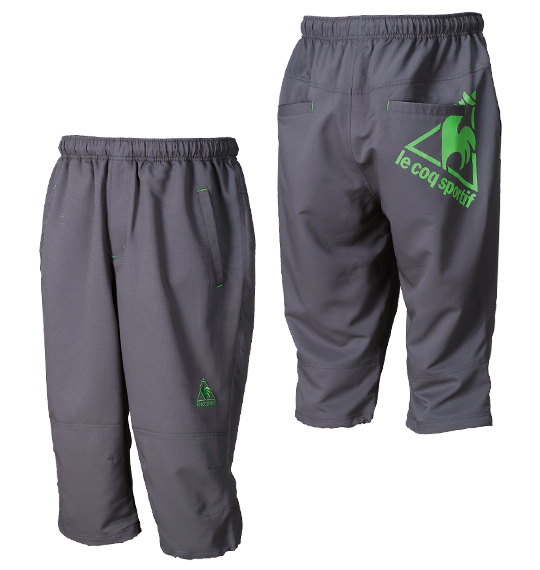 LE COQ SPORTIF クロス七分丈パンツ チャコール