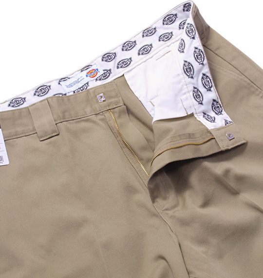 DICKIES ツイルワークパンツ カーキ