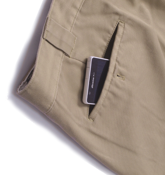 DICKIES ツイルワークパンツ カーキ