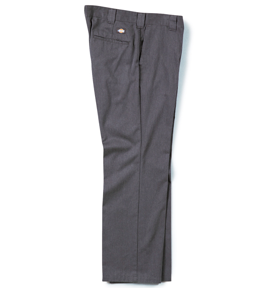 DICKIES ツイルワークパンツ ヘザーグレー