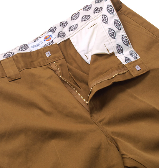 DICKIES ツイルワークパンツ ゴールデンブラウン