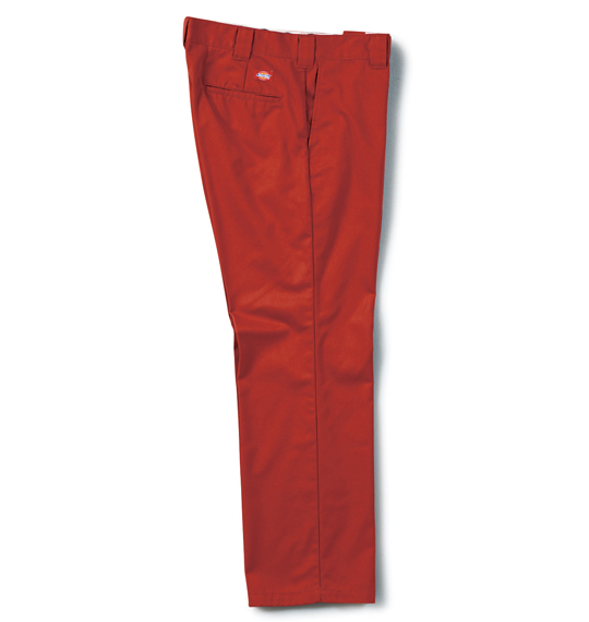 DICKIES ツイルワークパンツ マーズオレンジ