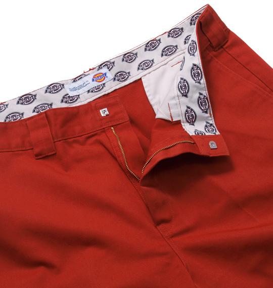 DICKIES ツイルワークパンツ マーズオレンジ