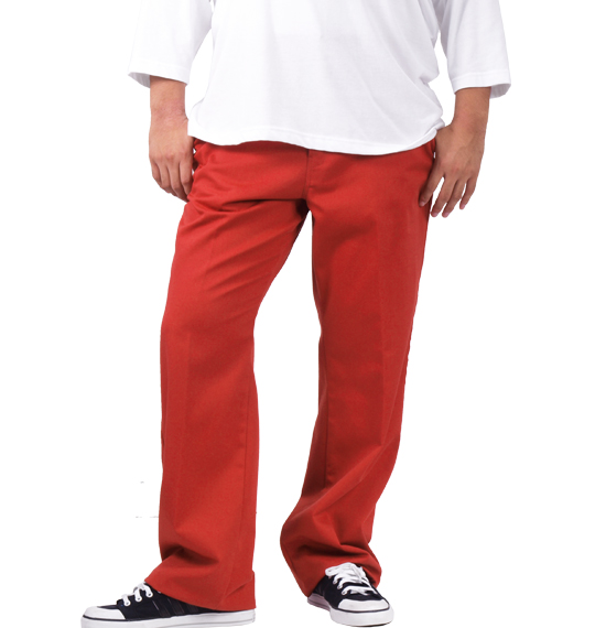DICKIES ツイルワークパンツ マーズオレンジ