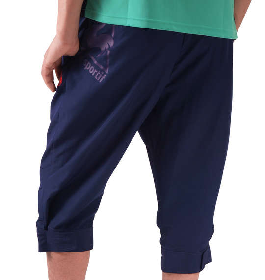 LE COQ SPORTIF 七分丈パンツ ネイビー