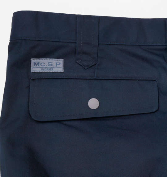 Mc.S.P 作業用ツータックカーゴパンツ ネイビー