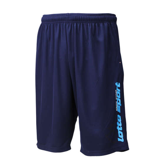 lotto DRYメッシュハーフパンツ ネイビー