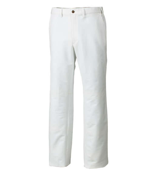 adidas golf 4WAYストレッチバックロゴパンツ ホワイト