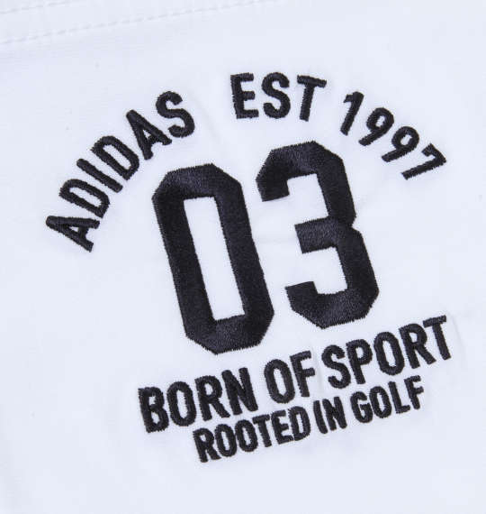 adidas golf ストレッチシャンブレーパンツ ホワイト