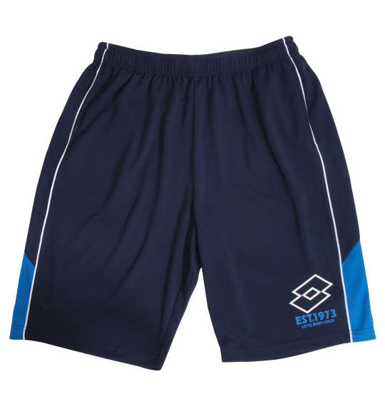LOTTO DRYメッシュハーフパンツ ネイビー