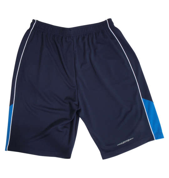 LOTTO DRYメッシュハーフパンツ ネイビー