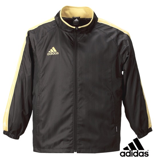 adidas ウインドジャケット ブラック