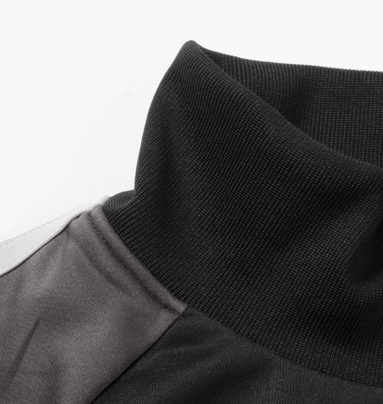 LE COQ SPORTIF ジャージジャケット ブラック×グレー