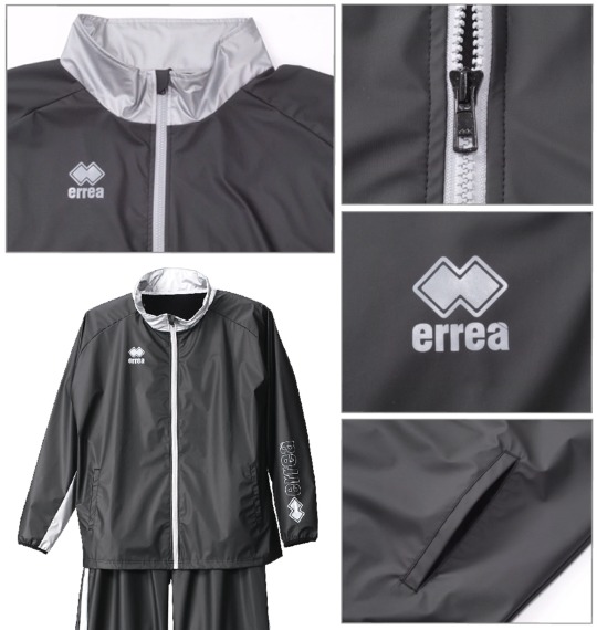 errea サウナスーツ ブラック