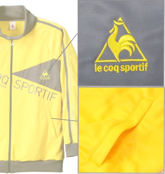 LE COQ SPORTIF ジャージジャケット イエロー