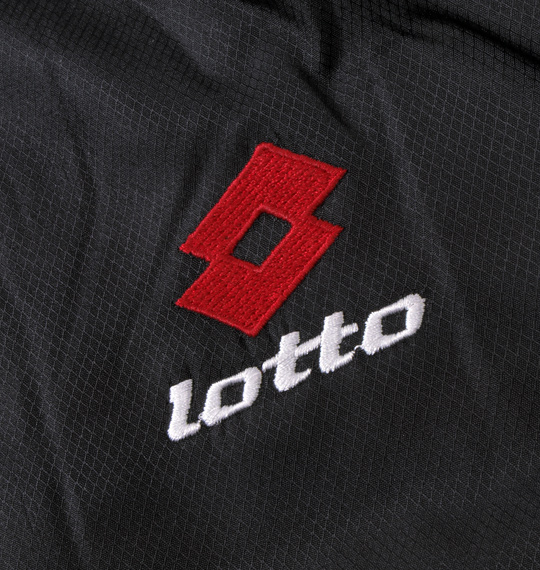 lotto 中綿ブレーカーセット ブラック×グリーン