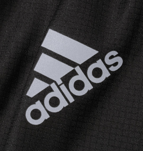 adidas ウォームアップジャケット ブラック×シルバー