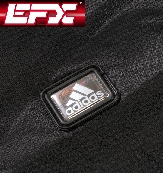 adidas ウインドジャケット ブラック×ゴールド