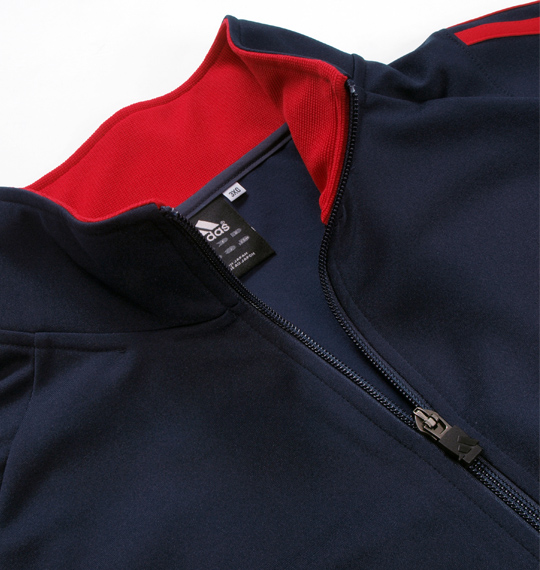 adidas ウォームアップジャケット ネイビー