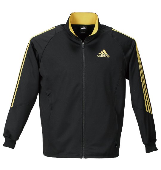 adidas ウォームアップジャケット ブラック