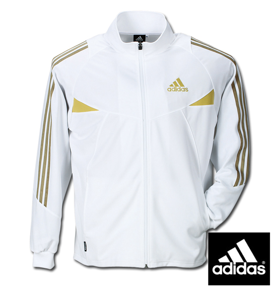 adidas ウォームアップジャケット ホワイト