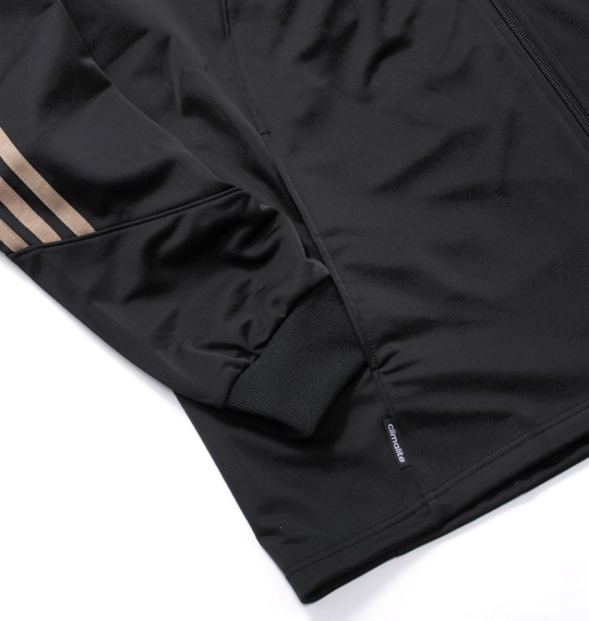 adidas ウォームアップジャケット ブラック