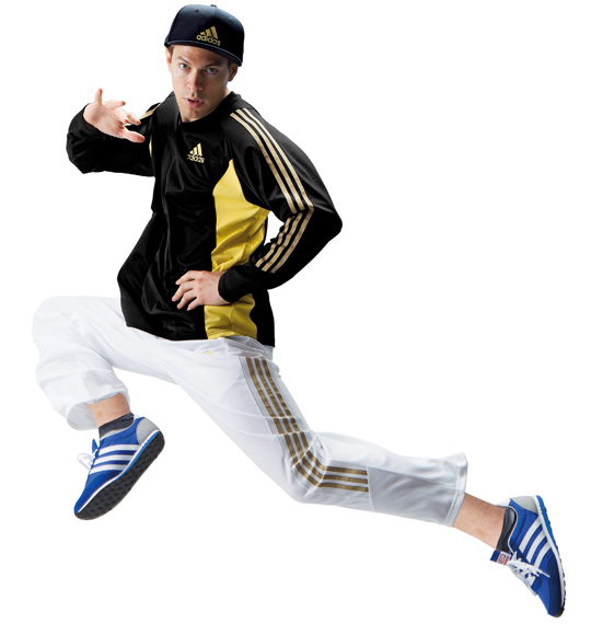 adidas ウォームアップパンツ ホワイト