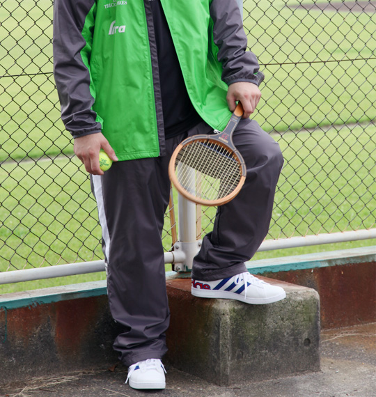 LE COQ SPORTIF 撥水ウインドパンツ チャコール