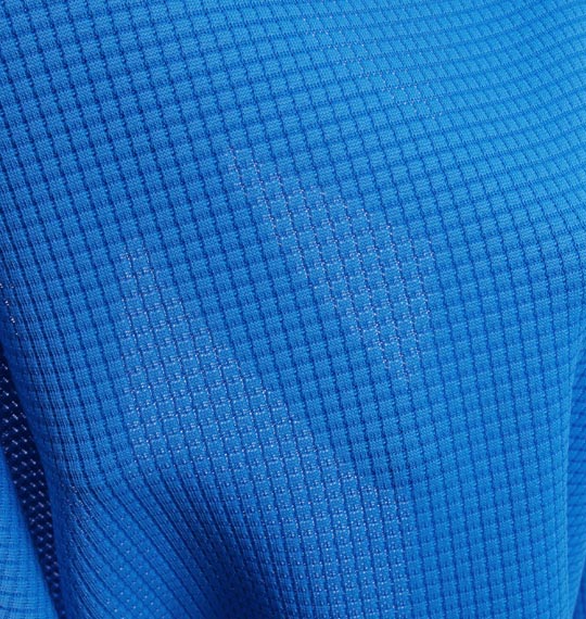 adidas ウォームアップジャケット ブルー