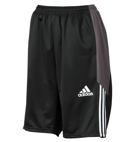 adidas ウォームアップハーフパンツ ブラック