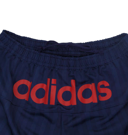 adidas ウォームアップハーフパンツ ネイビー