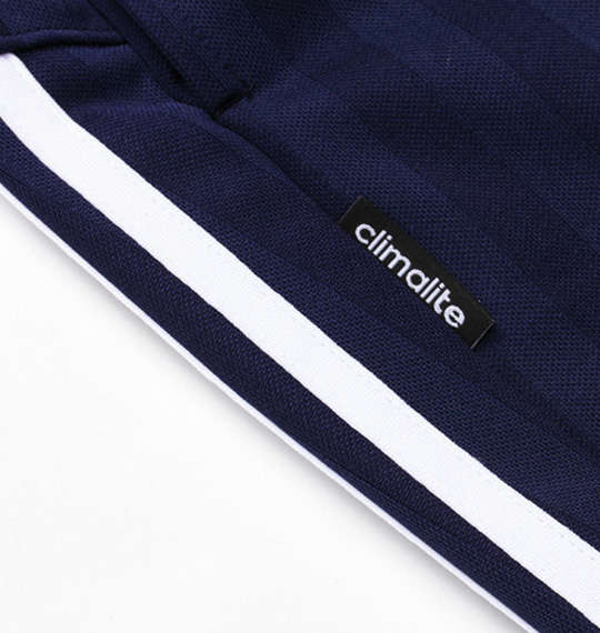 adidas ウォームアップハーフパンツ ネイビー