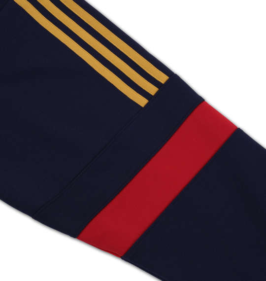 adidas ウォームアップジャケット ネイビー×ゴールド