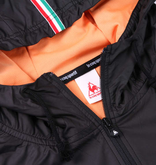 LE COQ SPORTIF フーデッドスウェットジャケット ブラック