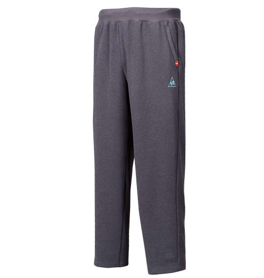 LE COQ SPORTIF スウェットロングパンツ チャコール杢