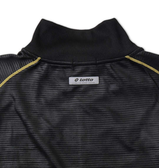 lotto エンボスジャージセット ブラック