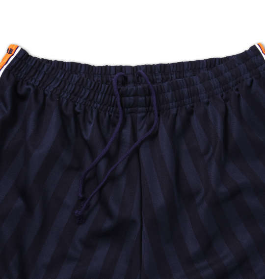 PUMA トレーニングハーフパンツ ネイビー×オレンジ