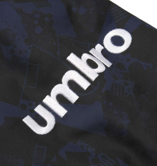 UMBRO CU.フーデッドラインジャケット ネイビー
