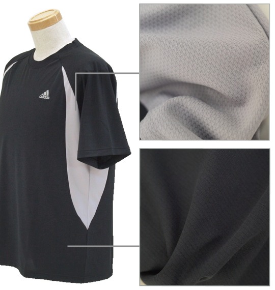 adidas Tシャツ(半袖) ブラック
