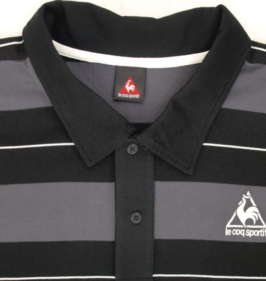 LE COQ SPORTIF ポロシャツ(半袖) ブラック