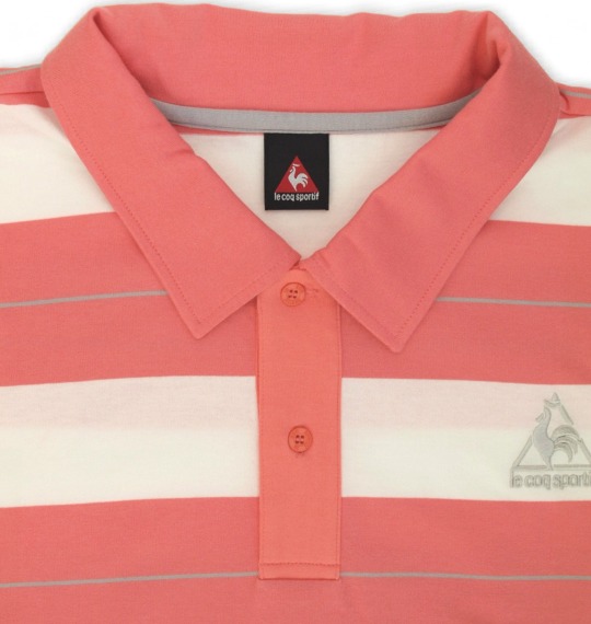 LE COQ SPORTIF ポロシャツ(半袖) ピンク